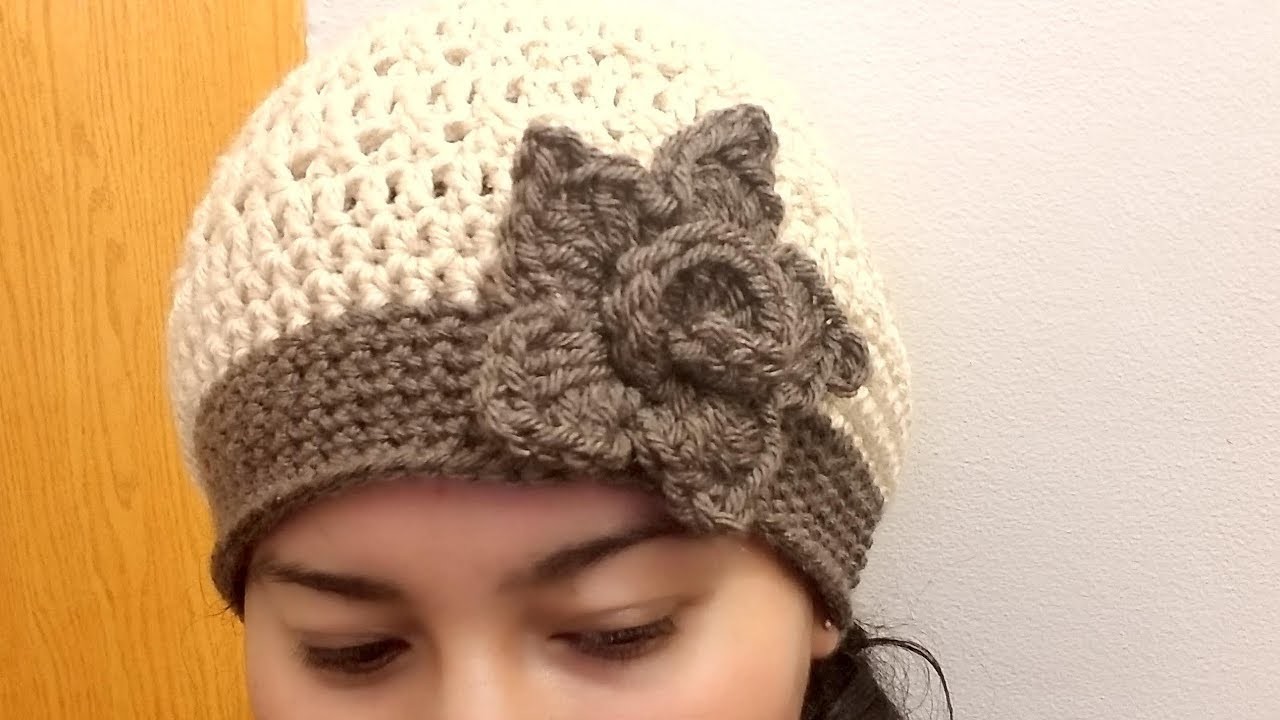 Gorro A Crochet Para Mujer????