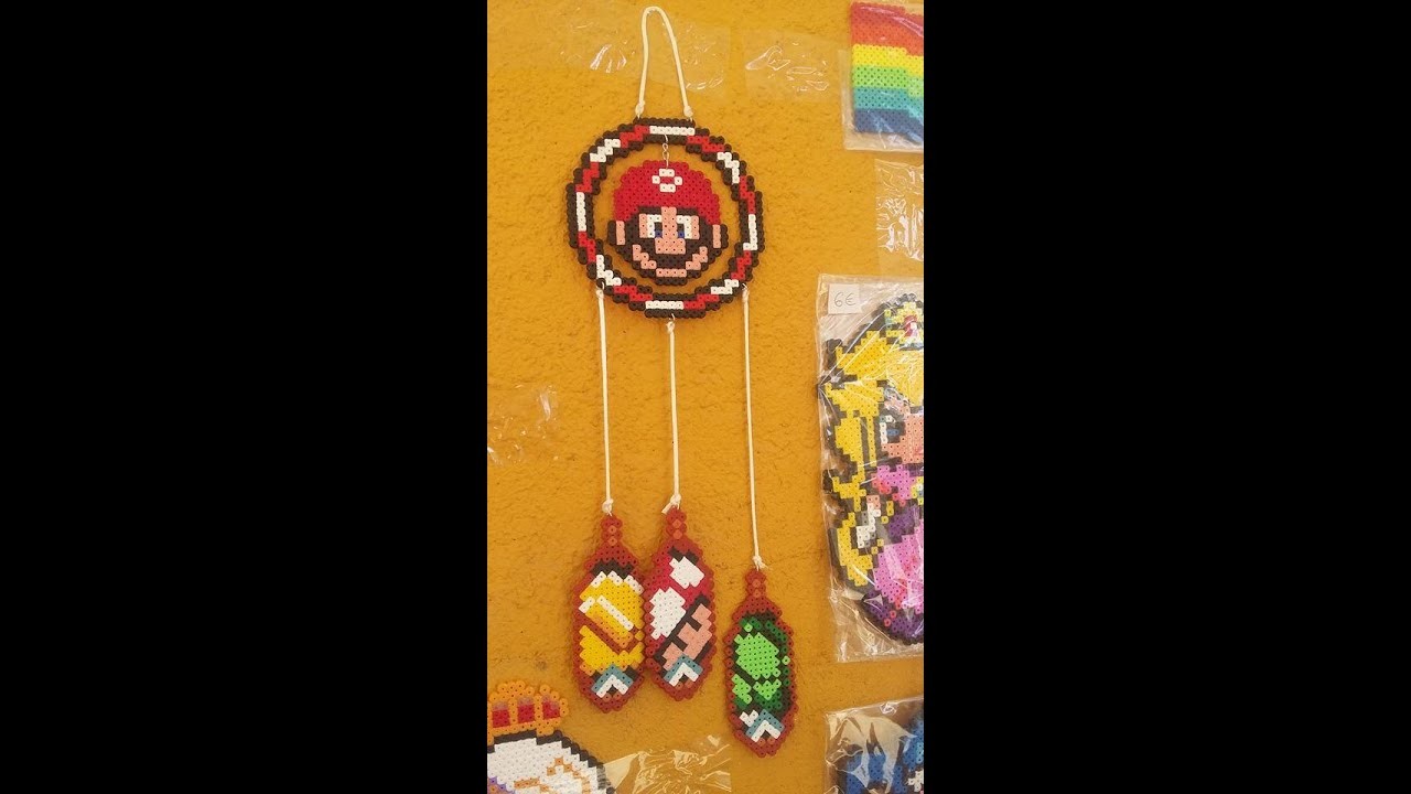 Mario Bros Atrapasueños hama beads