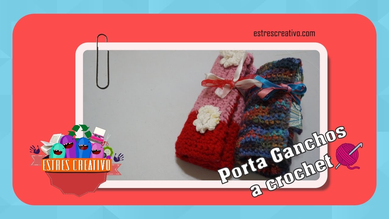 PORTA-GANCHOS . COVER HOOKS CROCHET