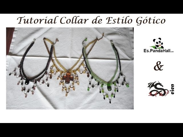 Tutorial Collar de Estilo Gótico Es.PandaHall.com