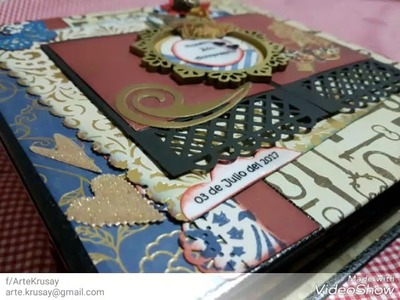 Álbum fotos Scrapbook
