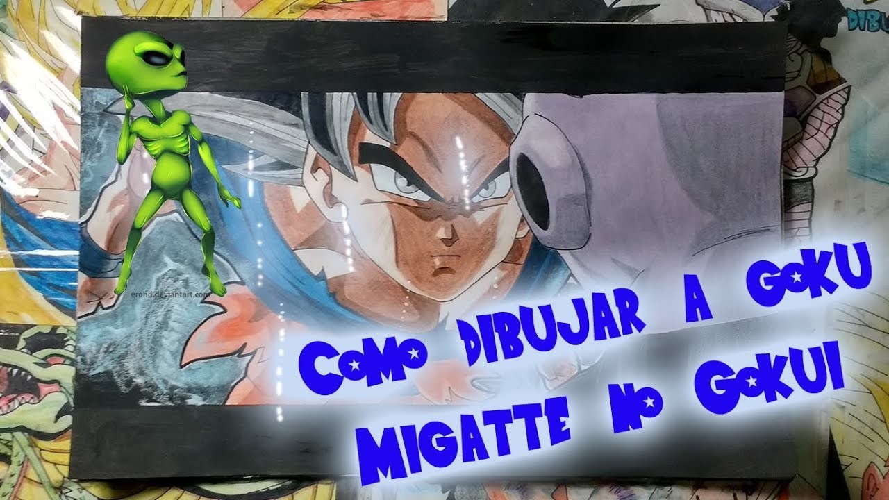 COMO DIBUJAR A GOKU Migatte no Gokui.Ultra Instinct | DB DIBUJOS