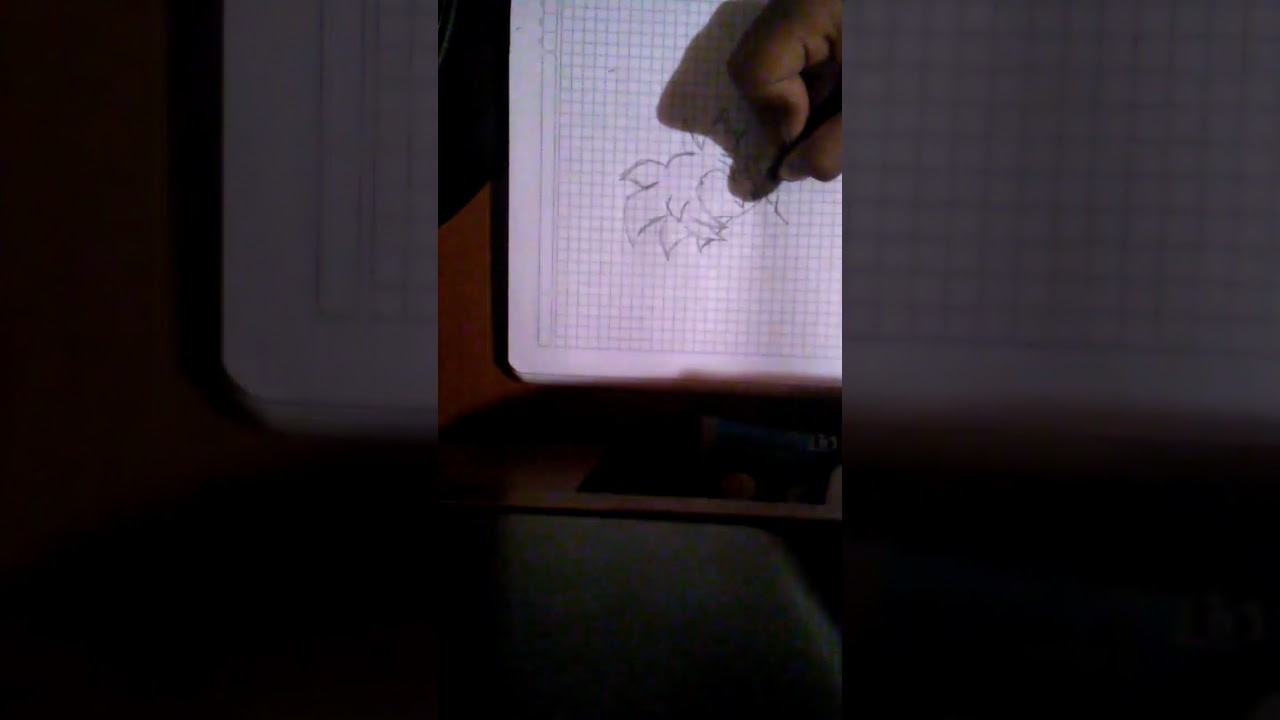 Como dibujar a goku ssj dios rojo primera parte