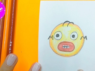 Como dibujar emoji de Homero paso a paso.how to draw Homer for kids.Yaye