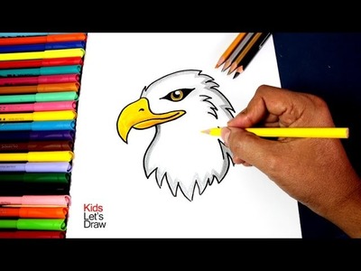 Cómo dibujar un Águila (paso a paso) | How to draw an Eagle