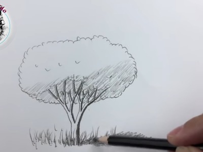 Como Dibujar un Arbol Realista para Niños y Principiantes (Remake 4 Aniversario)