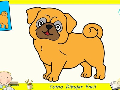 Como dibujar un perro FACIL paso a paso para niños y principiantes 5