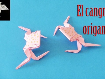Como hacer un cangrejo en origami