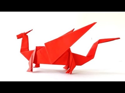 Cómo Hacer un Dragón de Origami - how to make a origami Dragón