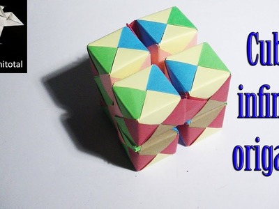 Como se hace un cubo infinito origami