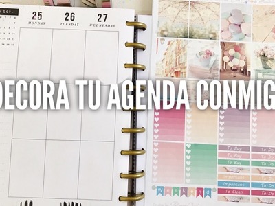 Decora tu agenda conmigo: ultima semana de sept en mi happy planner