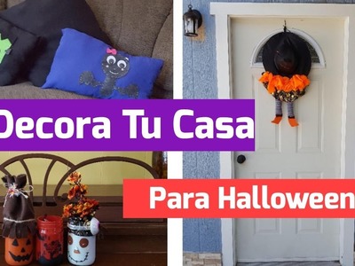 Decora tu Casa para Halloween-Ideas Faciles y Economicas-DIY