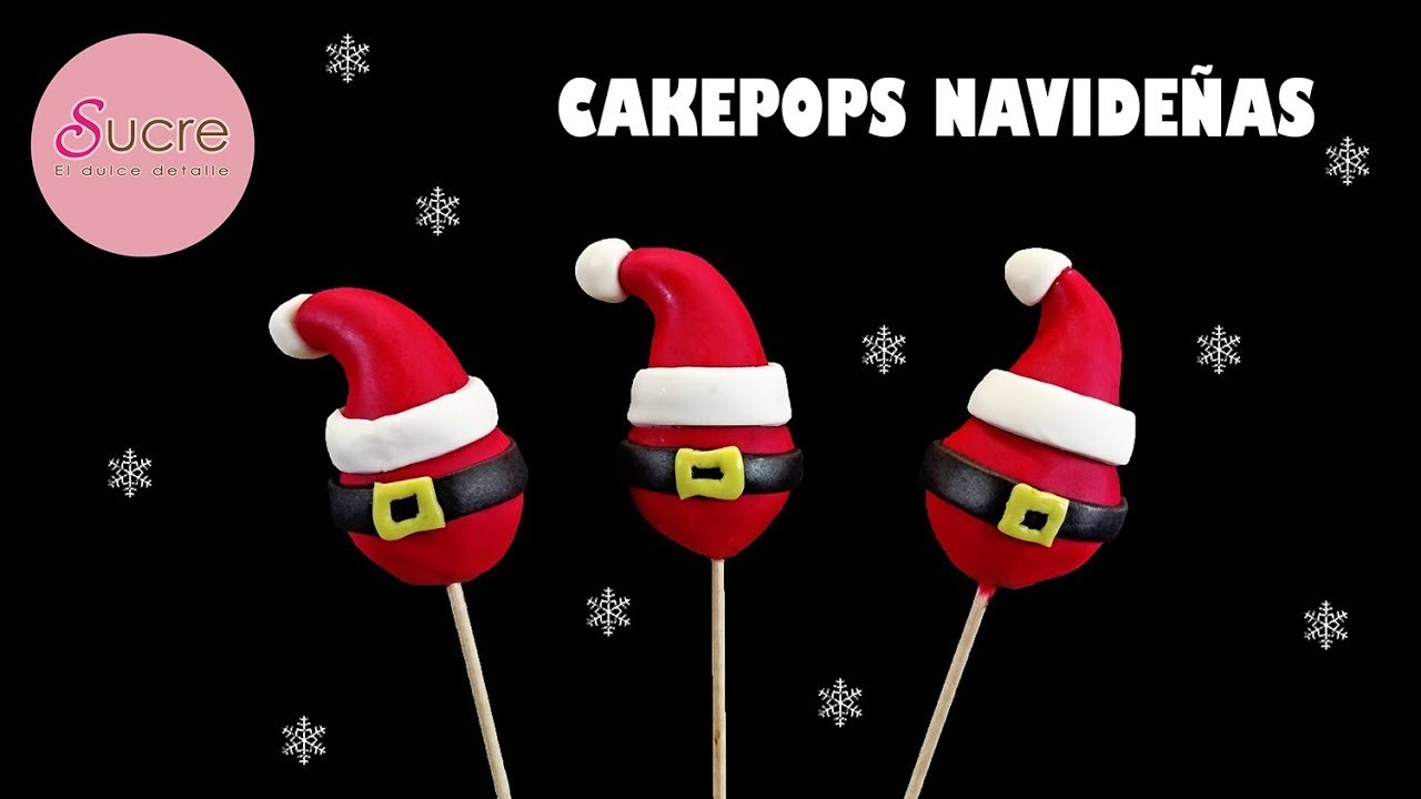 ???? DECORACIÓN DE CAKEPOPS PARA NAVIDAD, Christmas cakepops