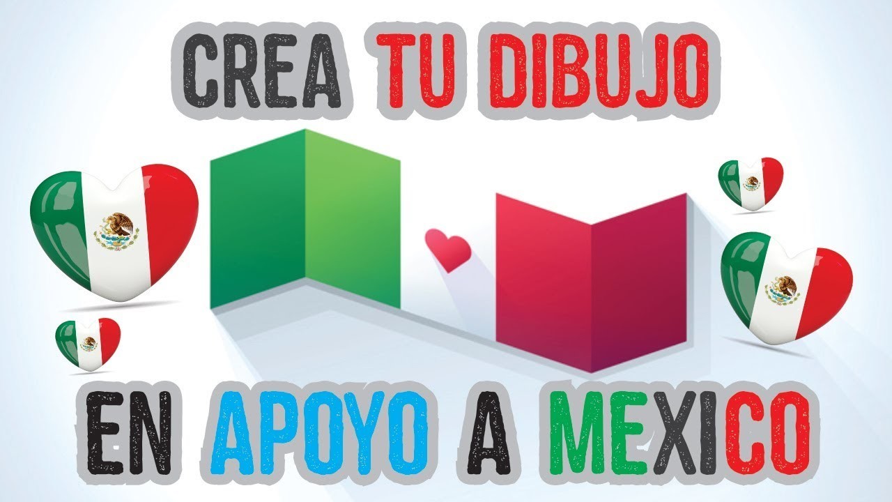 DIBUJANDO EN APOYO A MEXICO #FUERZAMEXICO - dibujos de mexico - dibujos que inspiran  mexico sismo