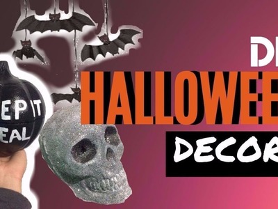 DIY DECORACION DE HALLOWEEN | HALLOWEEN DECOR 2017| Edgar Alfaro