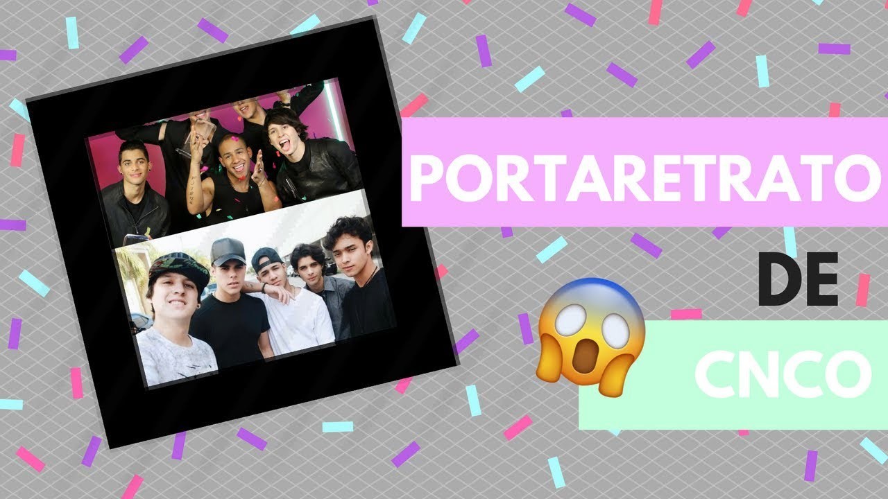 DIY || PORTARETRATO DE CNCO || CNCO DIY