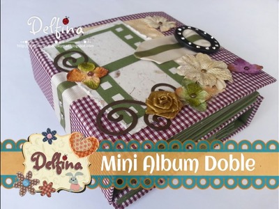 MINI ALBUM DOBLE Time to Flourish G45 | Resultado | Delfina Art & Crafts