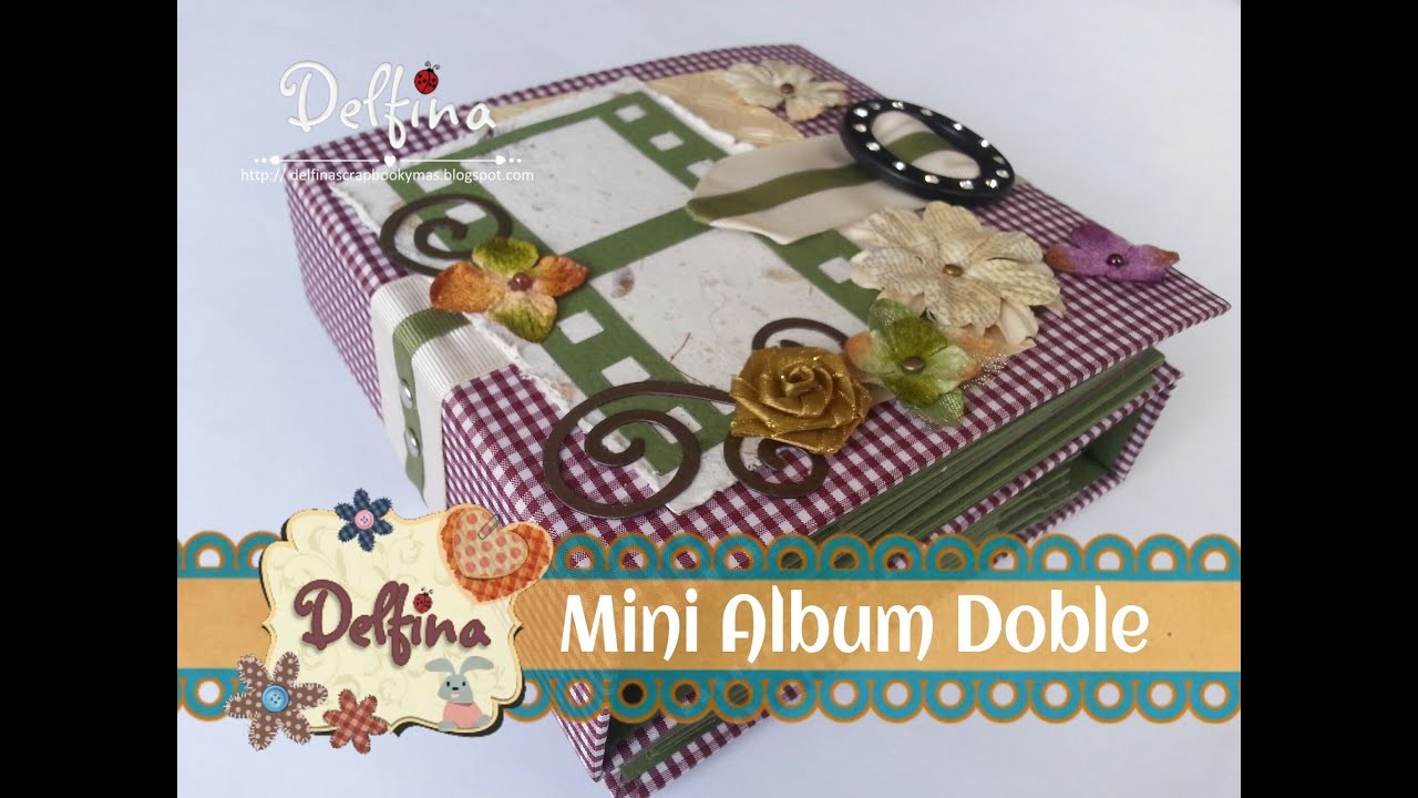 MINI ALBUM DOBLE Time to Flourish G45 | Resultado | Delfina Art & Crafts