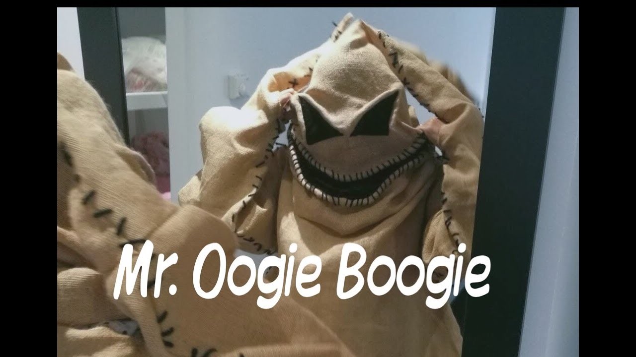 Mr. Oogie Boogie Costume .  The Nightmare Before Christmas .   Pesadilla antes de navidad