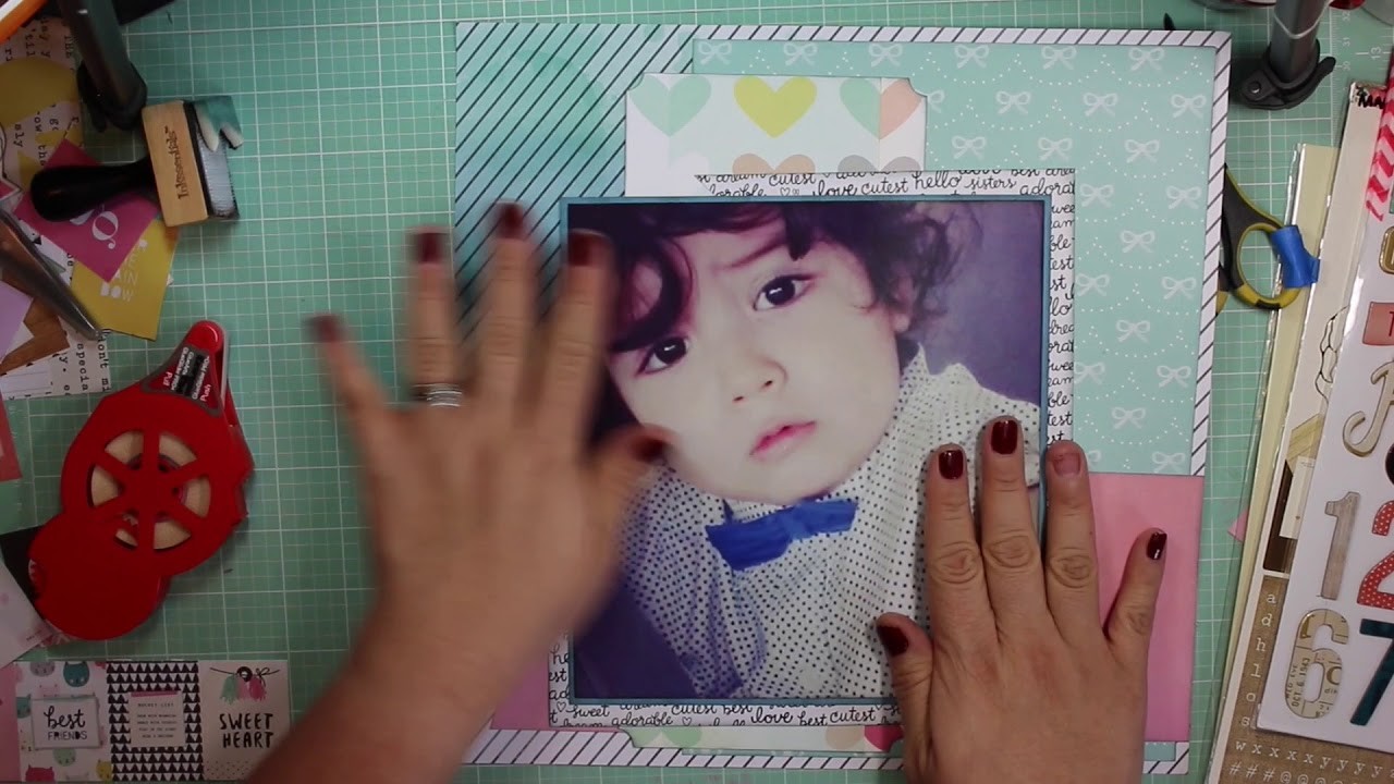Scrapbook Layout en Español- Zaori