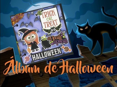 TUTORIAL DIY MINII ÁLBUM DE HALLOWEEN
