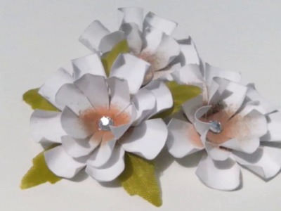 TUTORIAL FLORES 1.Magnolia