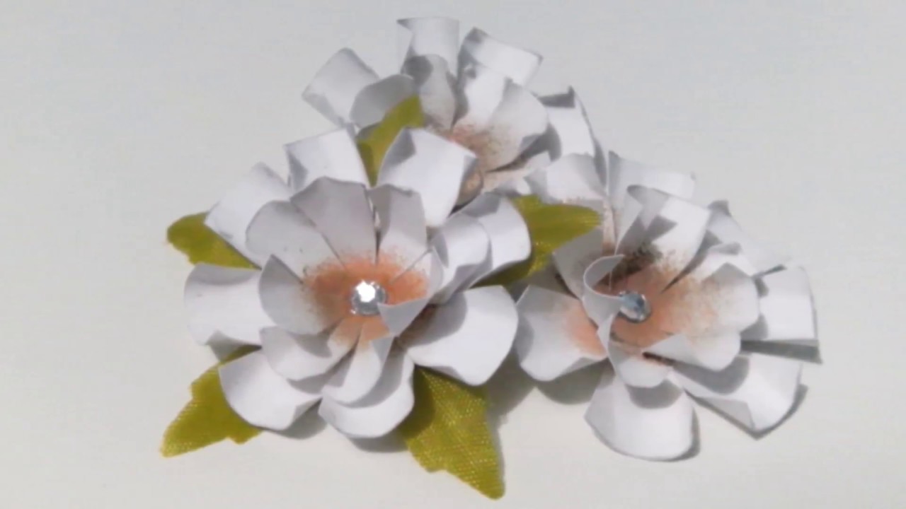 TUTORIAL FLORES 1.Magnolia