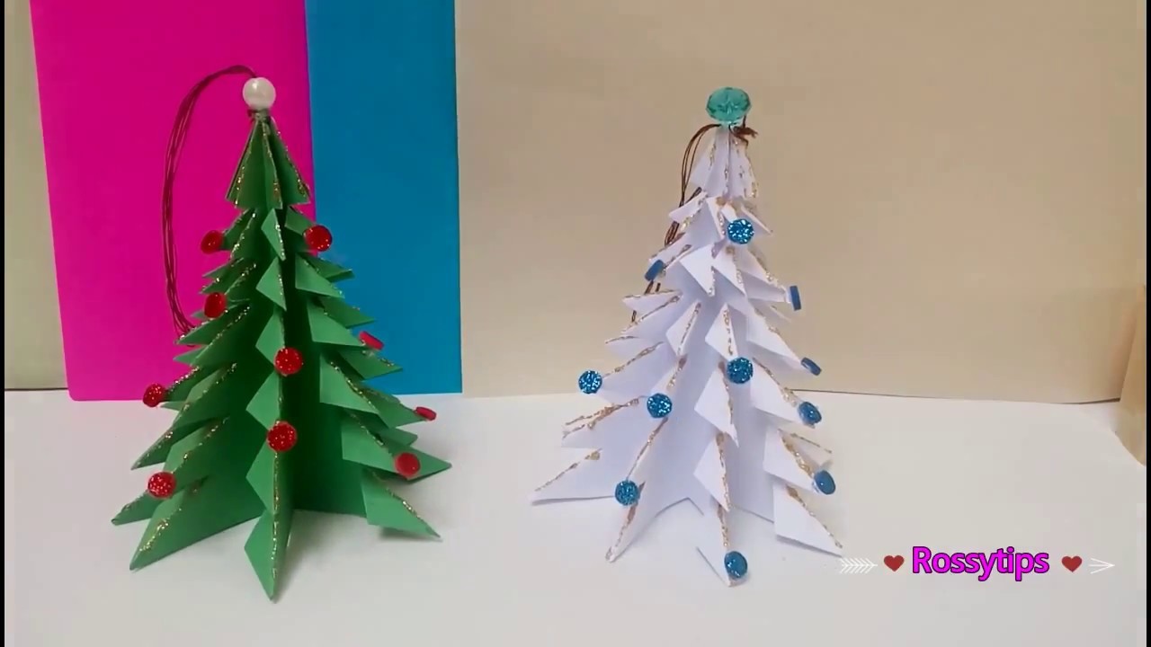 Arbolito navideño.manualidades origami