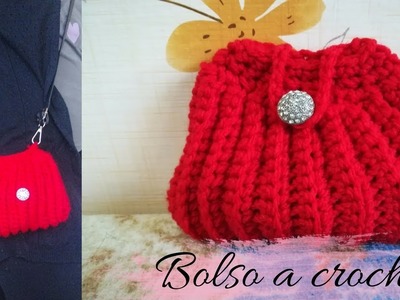 "Bolso a Crochet. Ganchillo"__ "cross body bag a crochet"