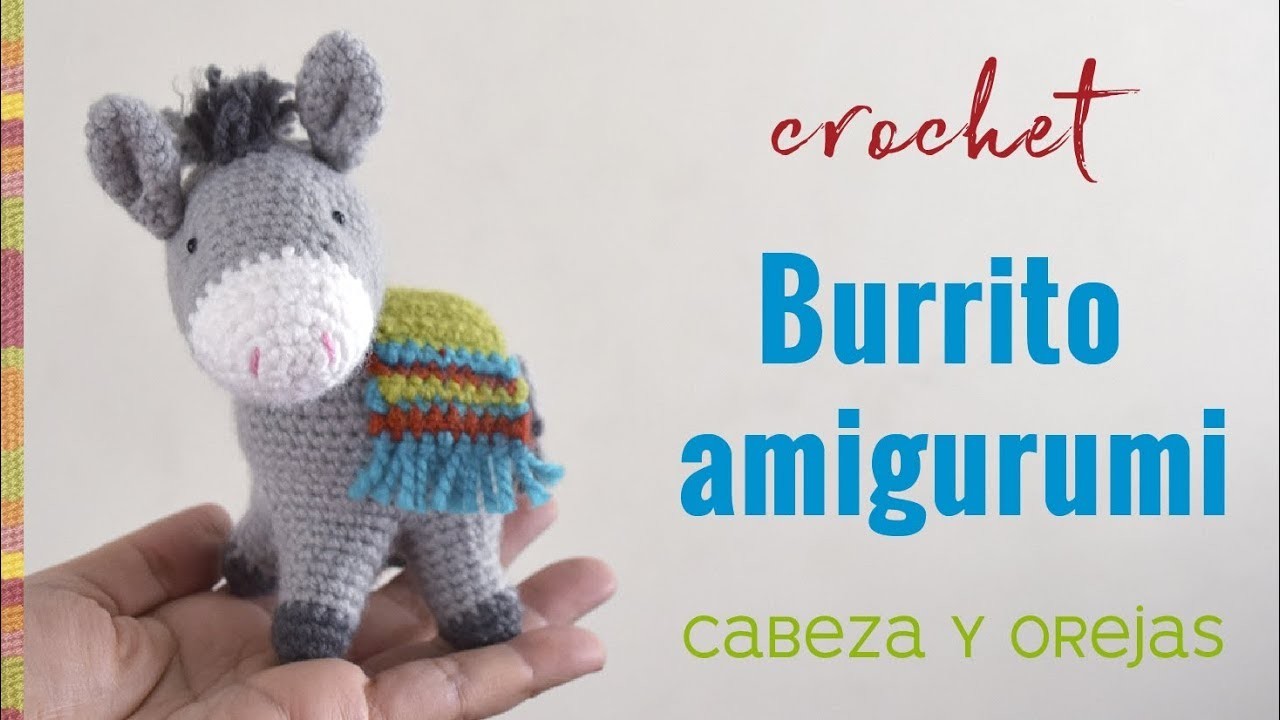 Burrito sabanero amigurumi (crochet) Parte 1. Tejiendo Perú