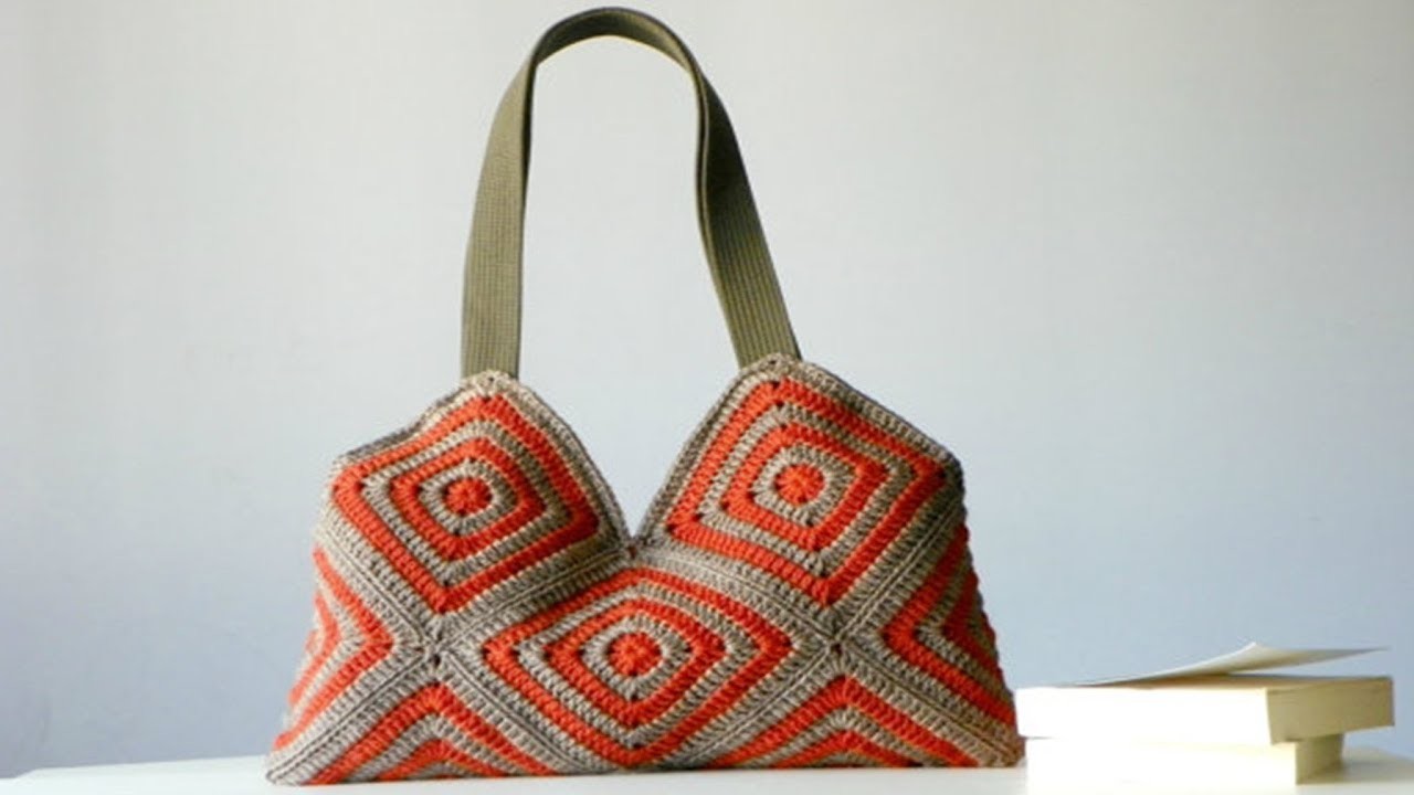 CARTERA PARA DAMAS  _ TEJIDO A CROCHET