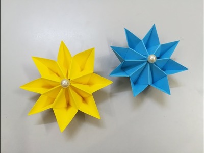 Cómo hacer Flores de papel - paper flowers - Paper crafts - Flores