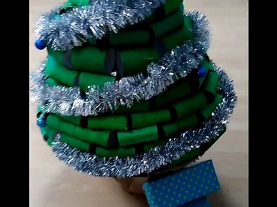 DIY: Árbol de navidad reciclado