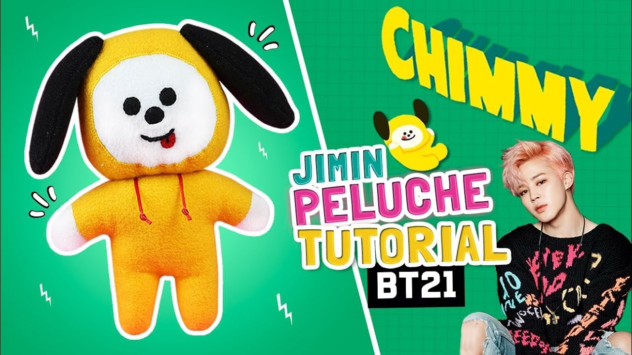 DIY BTS ☆ Como hacer el PELUCHE de CHIMMY de BT21 (Jimin) ♡ CHIMMY DOLL TUTORIAL l Fabbi Lee