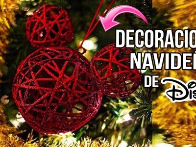 ????DIY-Decoraciones Navideñas.Disney ????