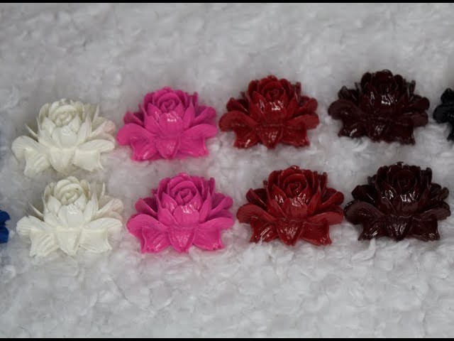 DIY Flowers of glaze coat. Como Hacer flores De resina. Video Petición