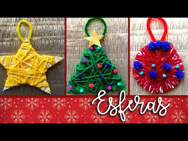 DIY | Haz esferas navideñas con tus peques!