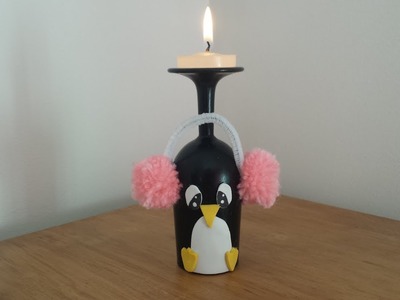 DIY Navidad - Copa decorativa para centro de mesa navideño