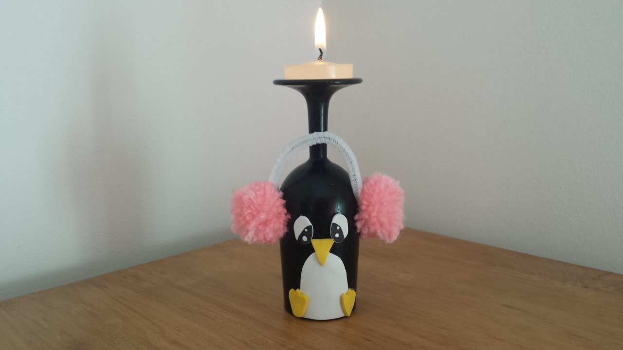 DIY Navidad - Copa decorativa para centro de mesa navideño