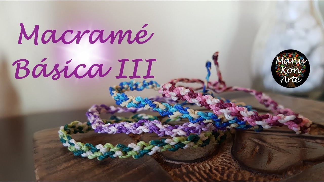 DIY Tutorial Macrame Básica III