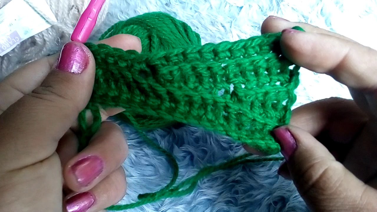 Gancho o crochet: vueltas acortadas