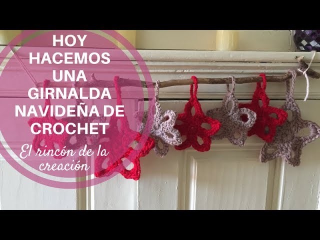 Guirnalda Navideña de Crochet