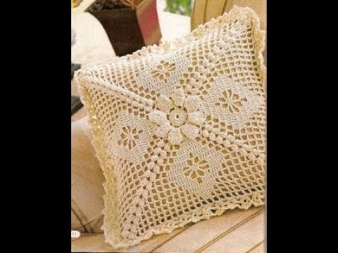 Hermosos cojines en crochet