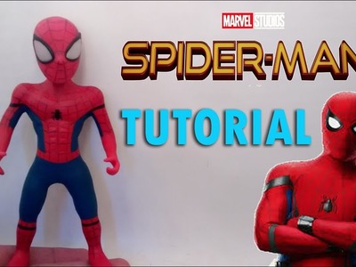 How to make Spiderman Cold Porcelain. Polymer Clay | Como hacer a Spiderman Porcelana Fría Tutorial