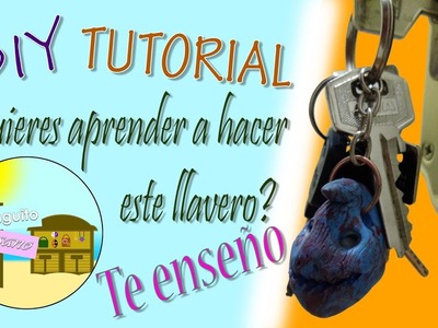 Llavero fácil paso a paso en arcilla polimérica