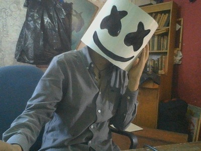 Marshmello Helmet DIY ( tutorial)