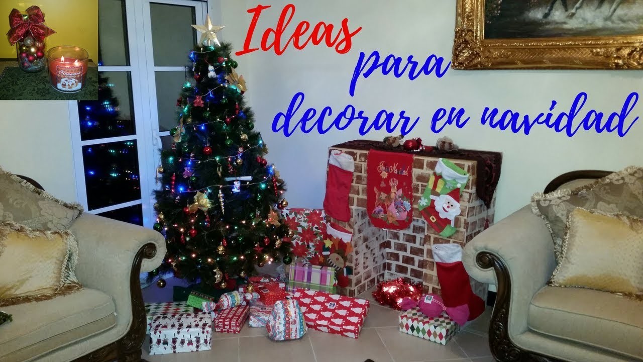 Nuestra decoracion de navidad y Algunas Ideas DIY