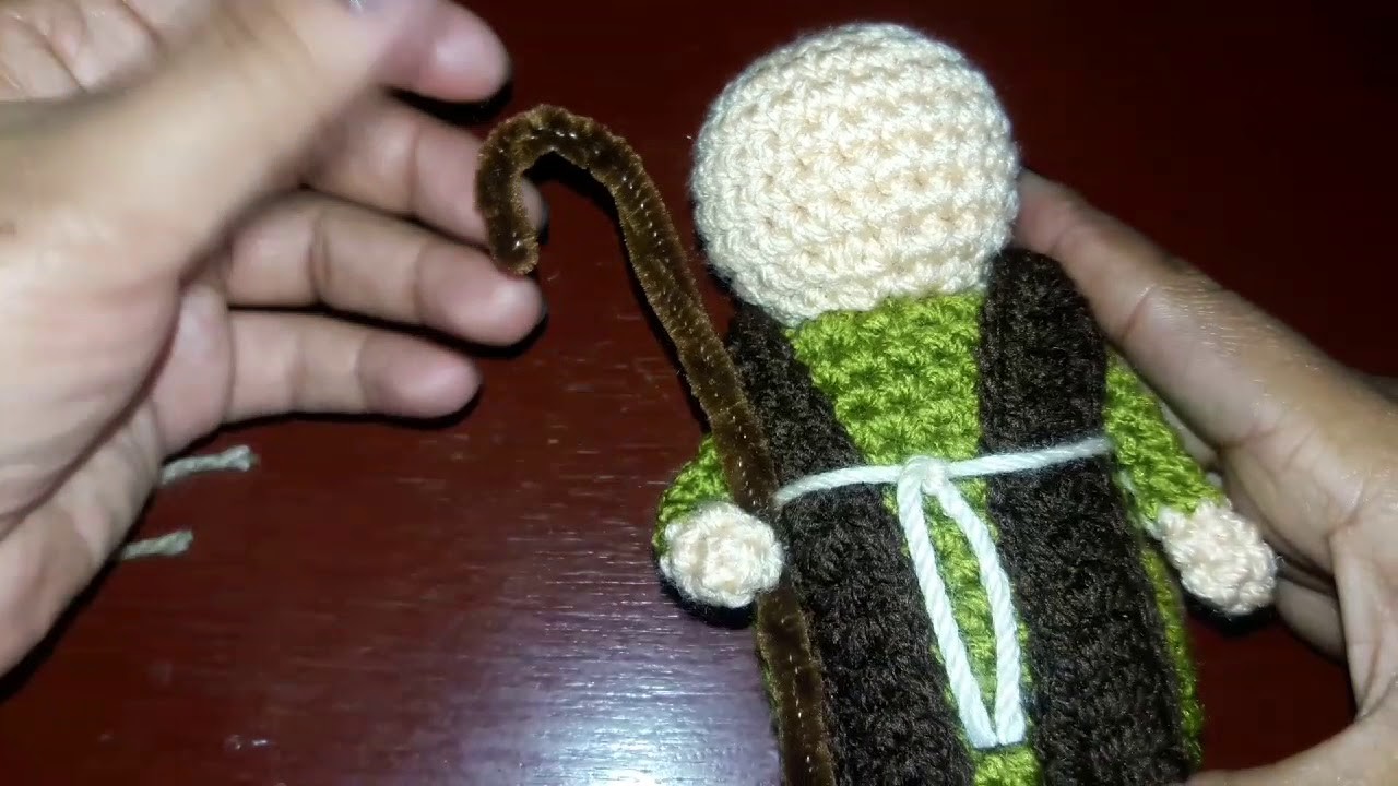 Pesebre amigurumi  parte 4 san jose y virgen maria crochet