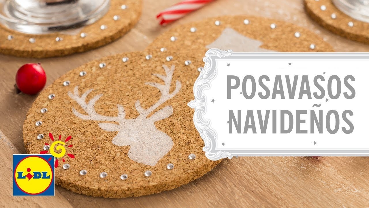 Posavasos - Manualidades DIY Navidad