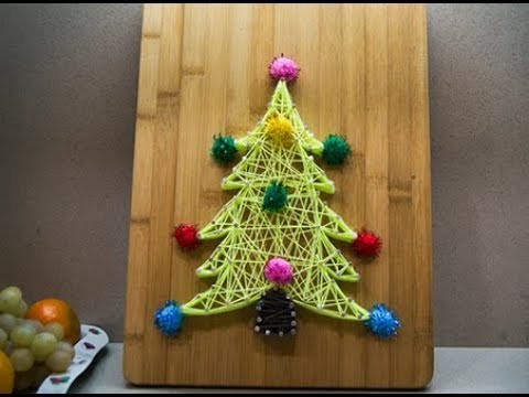 String art manualidades para navidad
